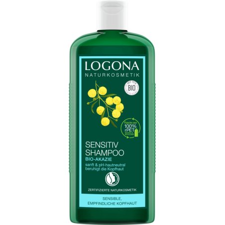 LOGONA Organic Acacia Sensitive Shampoo, 250ml