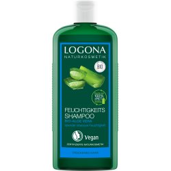 LOGONA Naturkosmetik Organic Aloe Vera Moisturising Shampoo 250ml