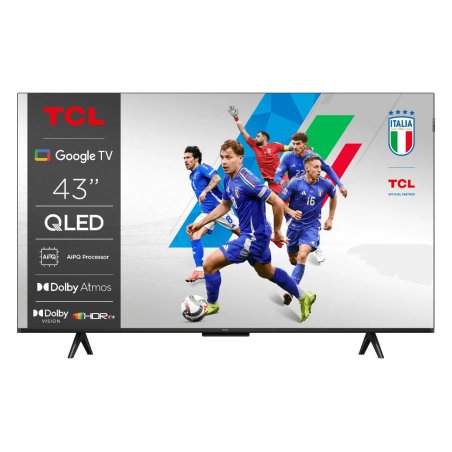 TCL T69C 43T69C TV 109.2 cm (43 ) 4K Ultra HD Smart TV Wi-Fi Metallic 350 cd/m2