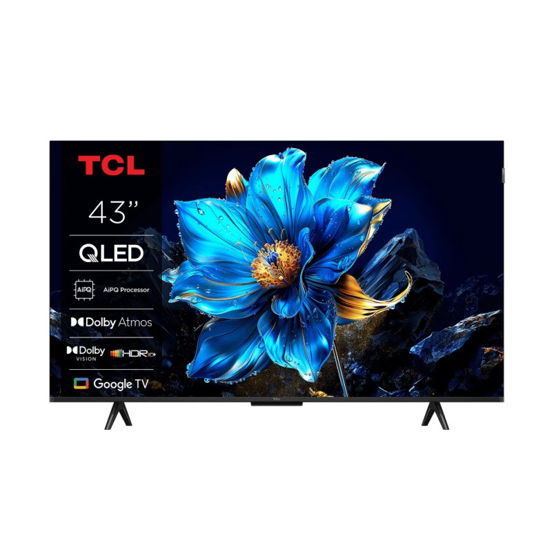 TCL T69C 43T69C TV 109.2 cm (43 ) 4K Ultra HD Smart TV Wi-Fi Metallic 350 cd/m2