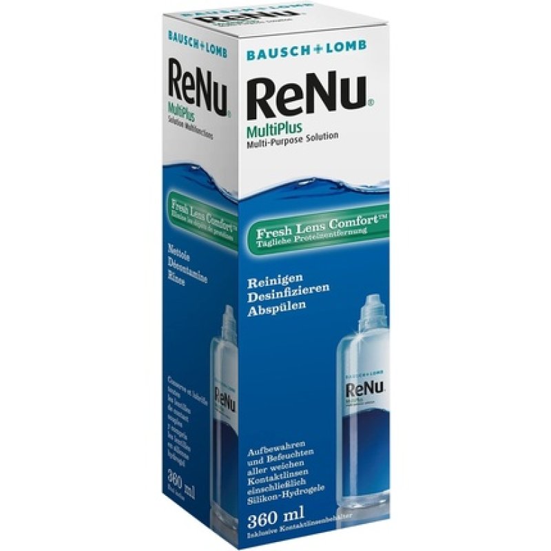 Bausch & Lomb Renu Mps Multi Purpose Solution 360ml