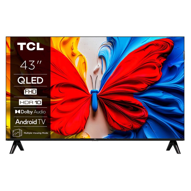 TCL 43V5C TV 109.2 cm (43 ) Full HD Smart TV Wi-Fi Black