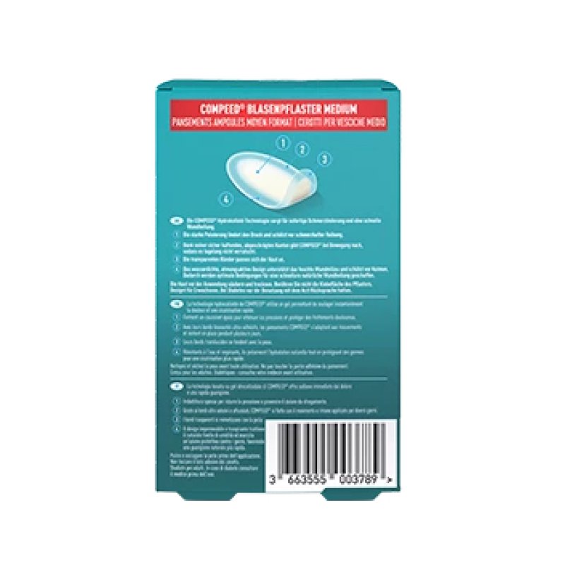 Compeed Blasenpflaster Medium 4.2 x 6.8 cm 6 pc(s)