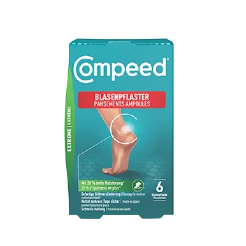 Compeed Blasenpflaster Extreme 4,2 x 6,8 cm 6 pièce(s)