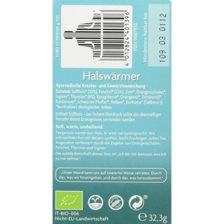 Yogi Tea Neck Warmer Tea Organic 1 X 32.3 G