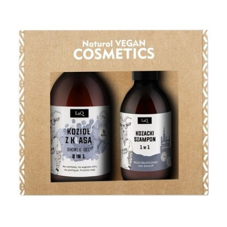 Kozio Shower Gel Set 500ml Shampoo 300ml