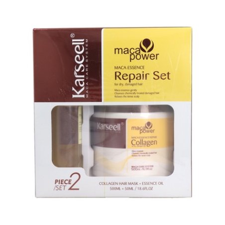 Karseell Repair Set Collageno Mask Essence Oil 500 Ml 50 Ml