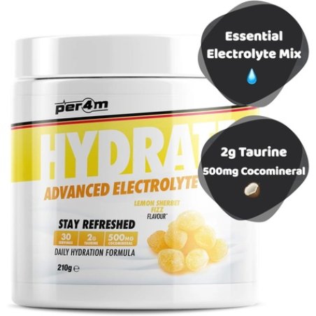 Per4m Hydrate Electrolyte Mix Powder 500mg Cocomineral to Replenish Essentials