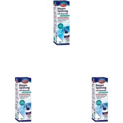 Abtei Nasal Rinse with Sea Salt Isotonic Nasal Spray with Seawater for Cold, Allergy, and Daily Nasal Hygiene 100ml