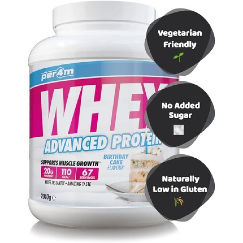 Per4m Whey Protein Powder High Protein Shake for Muscle Growth and Recovery