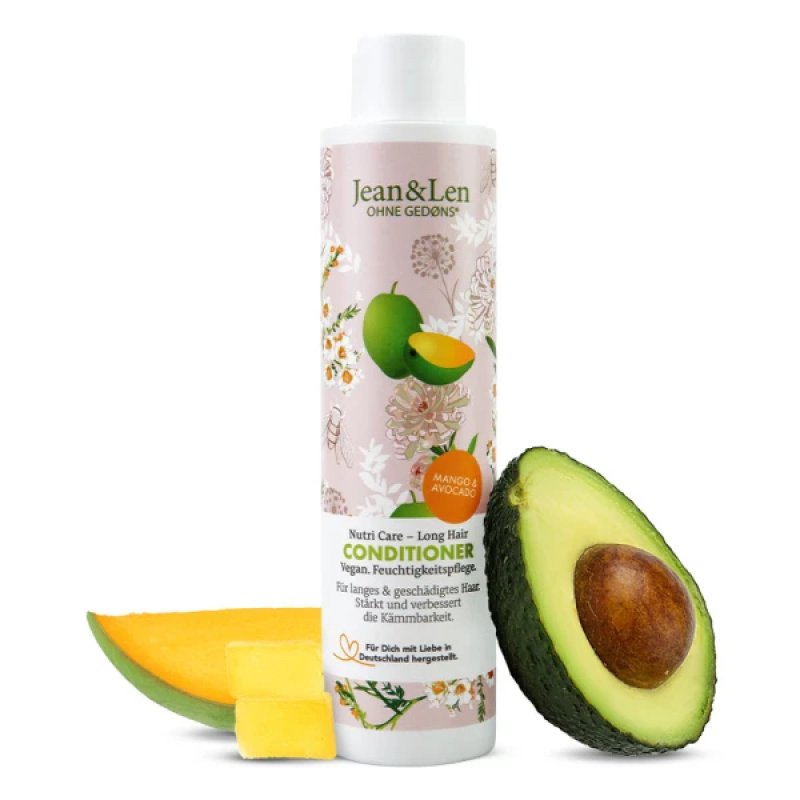 Jean&Len Nutri Care Mango & Avocado Conditioner for Long & Damaged Hair 300ml