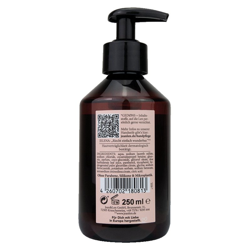 Jean & Len 2800101006 savon 250 ml 1 pièce(s)