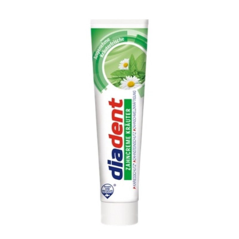Diadent Herbal Toothpaste 125ml - Product From Germany