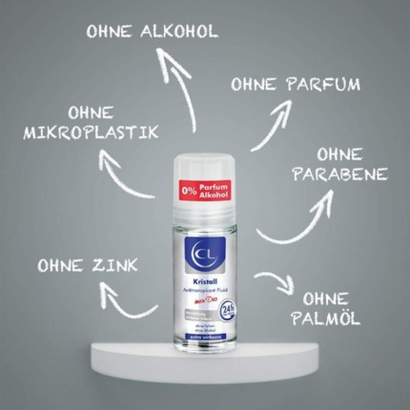 Cl Crystal Antiperspirant Against Heavy Sweating 50ml Deodorant