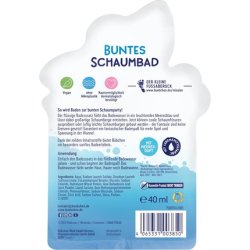 Bübchen Pokémon Lapras Foam Bath 40ml - Liquid Bath Additive with Orange Water Coloring Effect for Kids, Gentle Bath