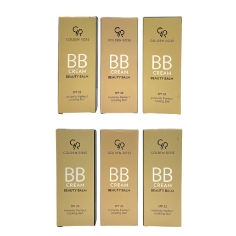 Golden Rose BB Cream Beauty Balm SPF25 30ml Lot of 2 - You Pick Shade!