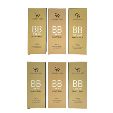Golden Rose BB Cream Beauty Balm SPF25 30ml Lot of 2 - You Pick Shade!
