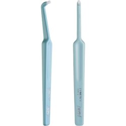 TePe Compact Tuft Toothbrush with Round Brush Head for Thorough Oral Cleaning - Assorted Colors