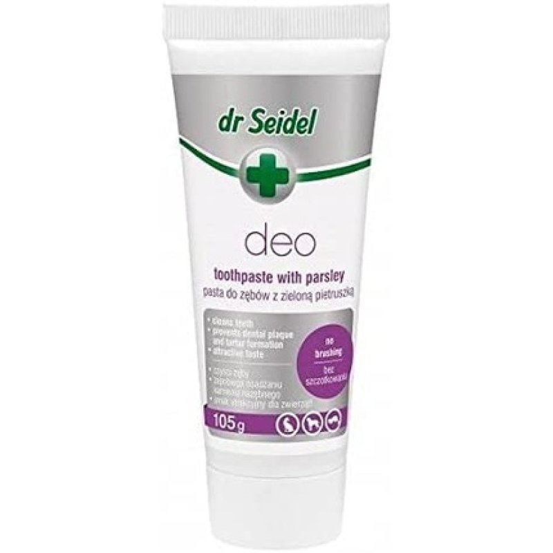 Dr. Seidel | Pasta Deodorant | Tooth Cleaning Preparation 105g - Deodorant Toothpaste Zur