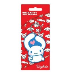 CINNAMOROLL - Blue - Porte-clés en Caoutchou