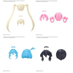 30MS - Option Hair Style Parts Vol. 13 All 4 Types - Model Kit