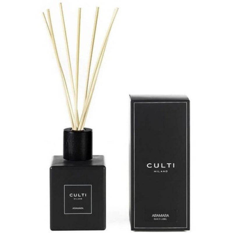 Culti Diffusore Ambiente Decor Black Label, Black, 500 Ml Da