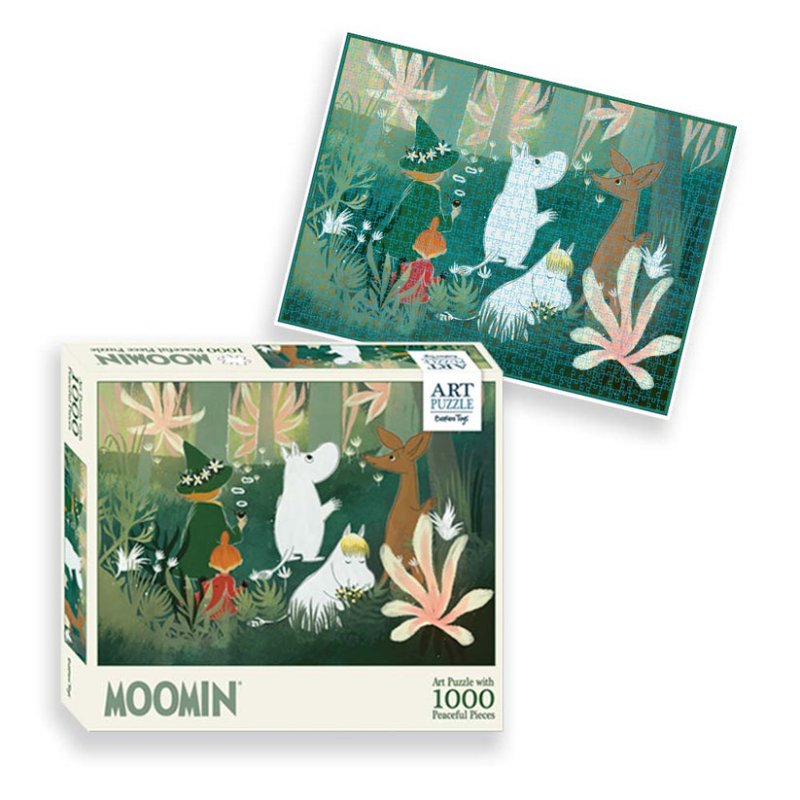 Barbo Toys Moomin Contour pour puzzle 1000 pièce(s) Dessins animés