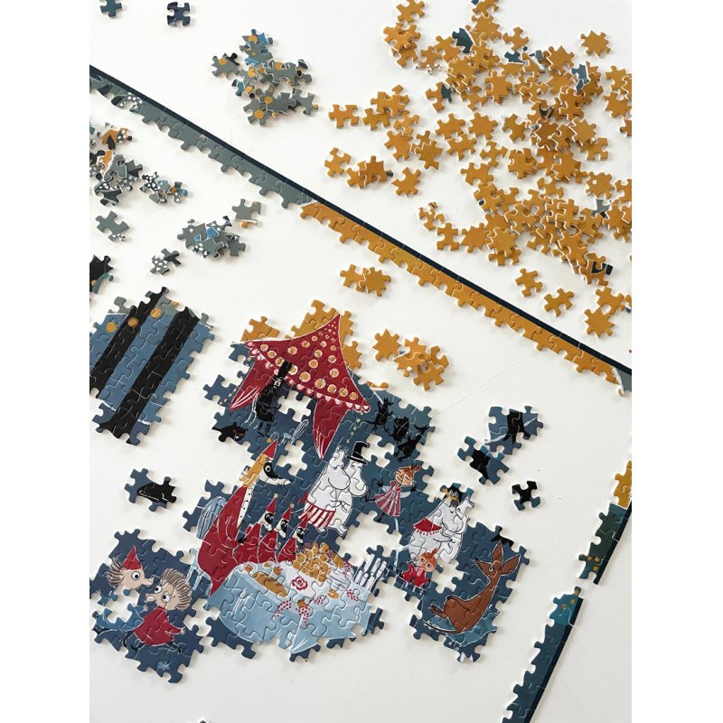 Moomin - Puzzle 1000 Pcs Art Puzzle Blue (800062)
