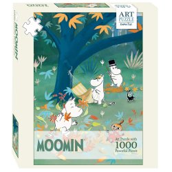 Barbo Toys Moomins Play in the forest Contour puzzle 1000 pc(s) Cartoons