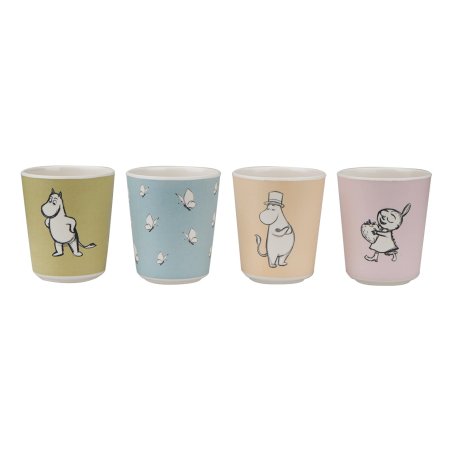 Barbo Toys Moomin Tasse Couleurs assorties Universel 4 pièce(s)