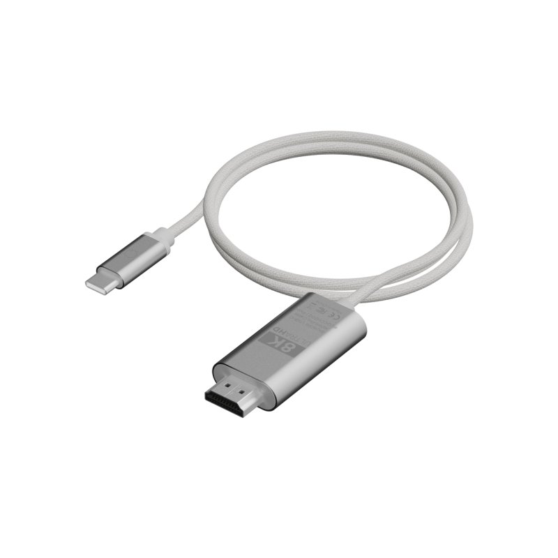 8K/60HZ PRO CABLE USB-C HDMI-2M HDMI -2M