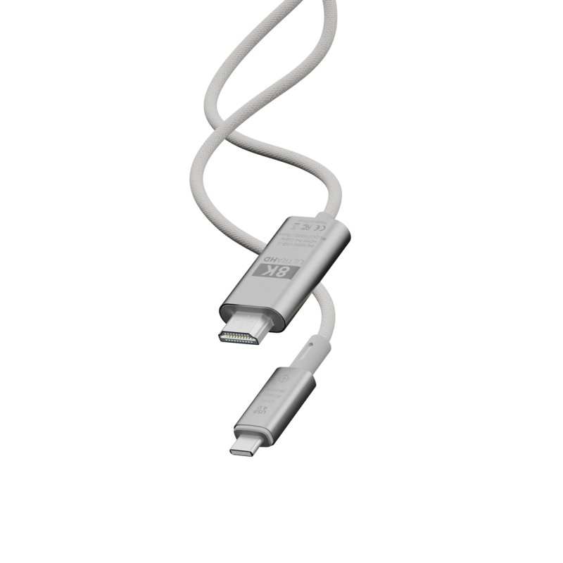 8K/60HZ PRO CABLE USB-C HDMI-2M HDMI -2M