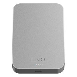 LINQ LQWP102 banque d'alimentation électrique 10000 mAh Recharge sans fil Argent