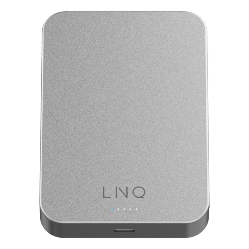 LINQ LQWP102 power bank 10000 mAh Wireless charging Silver