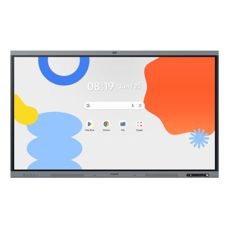 Samsung LH86WAFPLGC interactive whiteboard 2.18 m (86") 3840 x 2160 pixels Touchscreen Black, Grey