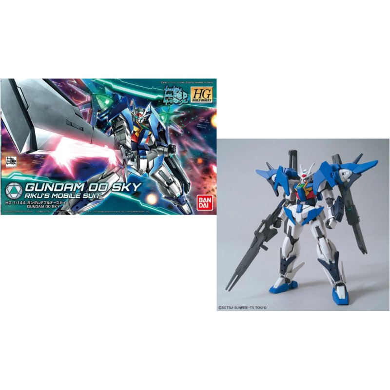 GUNDAM - Model Kit - HG 1/144 - Gundam 00 Sky Riku's Mobile Suit