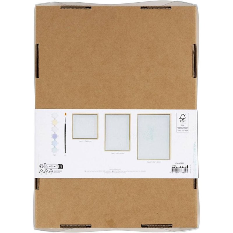 Stretched Canvas Mix - pastel colours (257269)