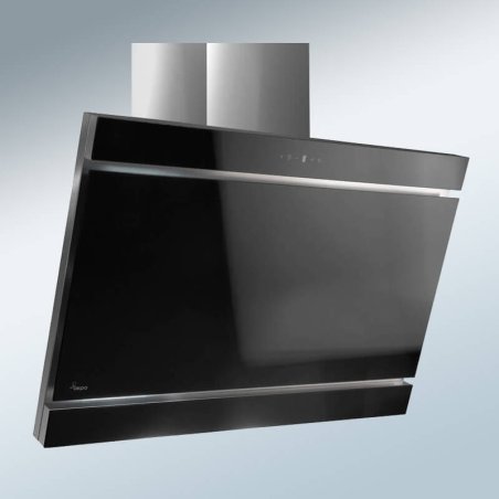 Akpo WK9KASTOS60CZ cooker hood Wall-mounted Black 650 m³/h
