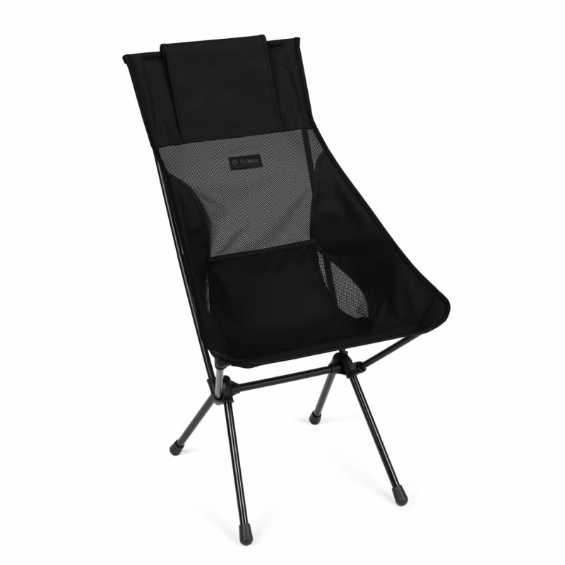 Helinox Sunset Chair Chaise de camping 4 pieds Noir