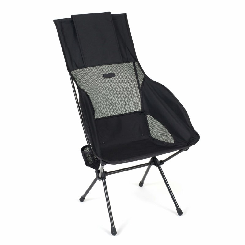 Camping-Stuhl Savanna Chair, Blackout Edition 10000284 (schwarz, Modell 2024)