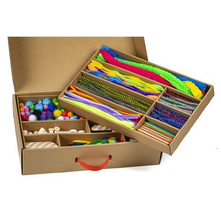 Hobby box med ca. 3000 dele ass. (736570)