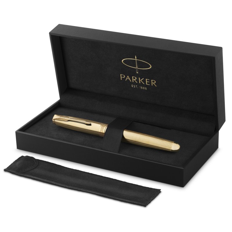 Parker - Sonnet Ciselé Special Edition Fountain Pen - Gold