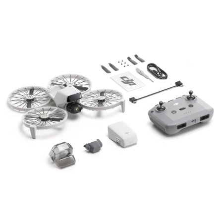 DJI Flip 4 rotors Quadcoptère 48 MP 3840 x 2160 pixels 3110 mAh Noir, Blanc