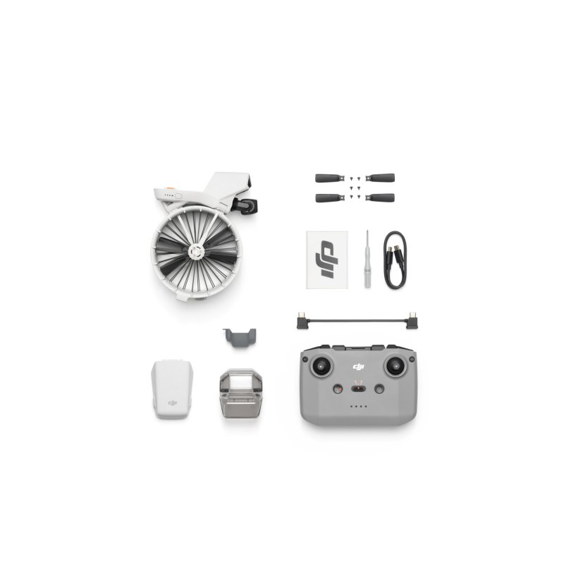 DJI Flip 4 rotors Quadcoptère 48 MP 3840 x 2160 pixels 3110 mAh Noir, Blanc