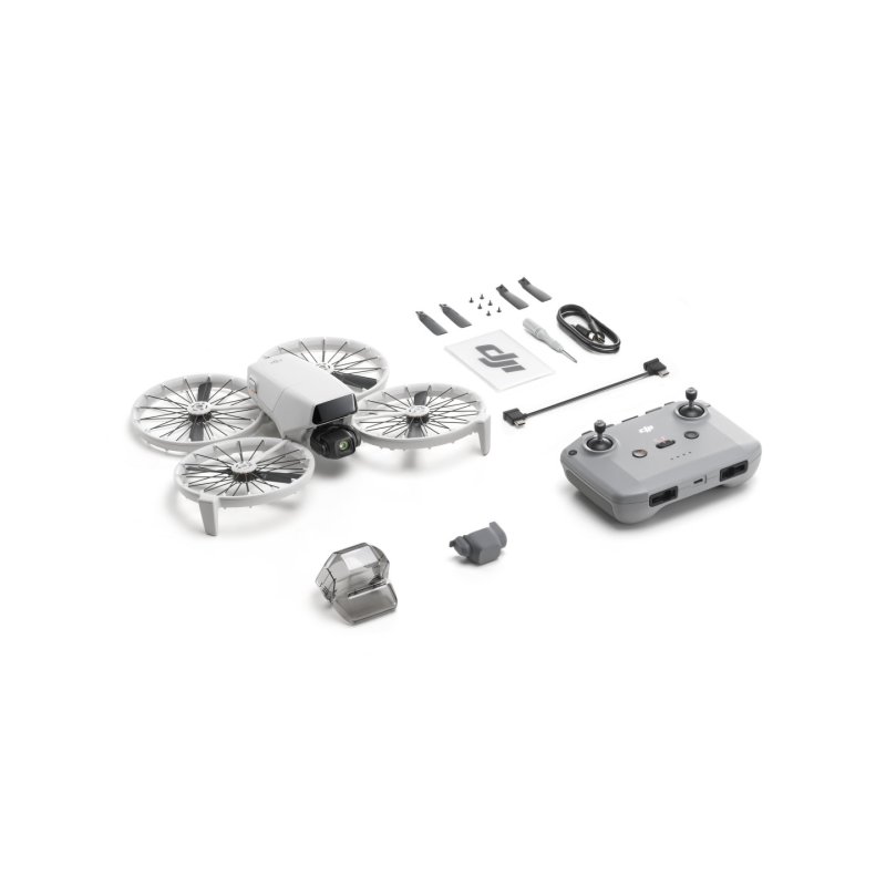 DJI Flip 4 rotors Quadcoptère 48 MP 3840 x 2160 pixels 3110 mAh Noir, Blanc