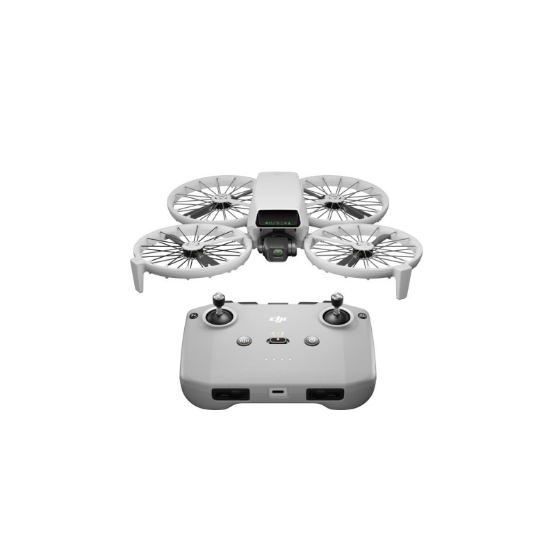 DJI Flip 4 rotors Quadcoptère 48 MP 3840 x 2160 pixels 3110 mAh Noir, Blanc