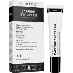 The INKEY List Caffeine Eye Cream Helps Dark Circles and Tired Eyes 15ml