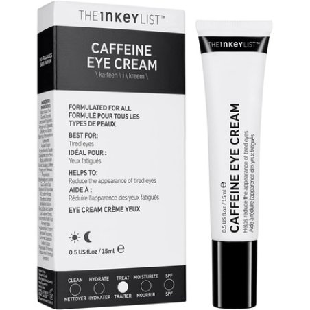 The INKEY List Caffeine Eye Cream Helps Dark Circles and Tired Eyes 15ml