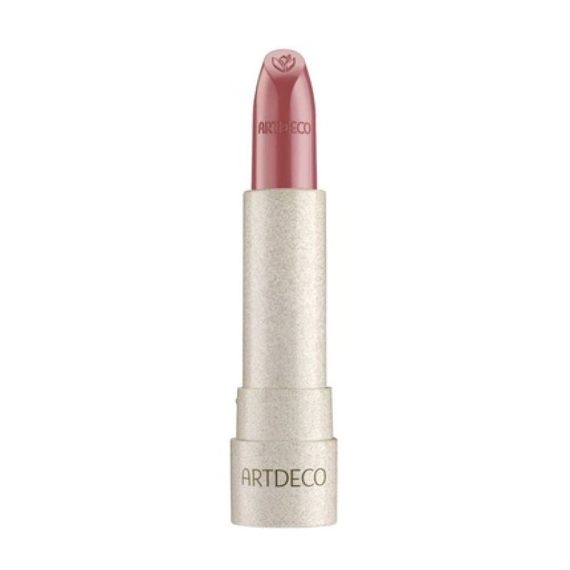 ARTDECO Natural Cream Lipstick Sustainable Glossy Lipstick for Sensitive Lips 4g 646 Red Terracotta