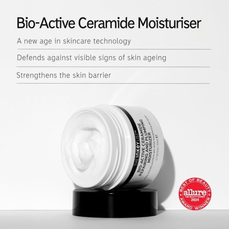 The Inkey List Bio-Active Ceramide Moisturiser 50ml Anti-Ageing Skincare